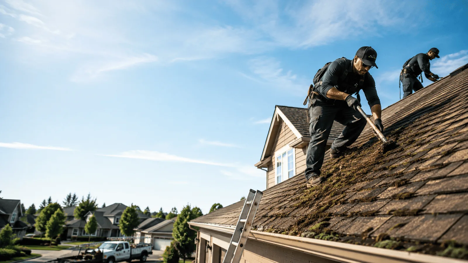 Roof Moss Removal in Lamoni, IA near me